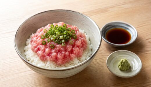 ねぎとろのカロリーは？ねぎとろ丼・巻きの目安とダイエット中の食べ方