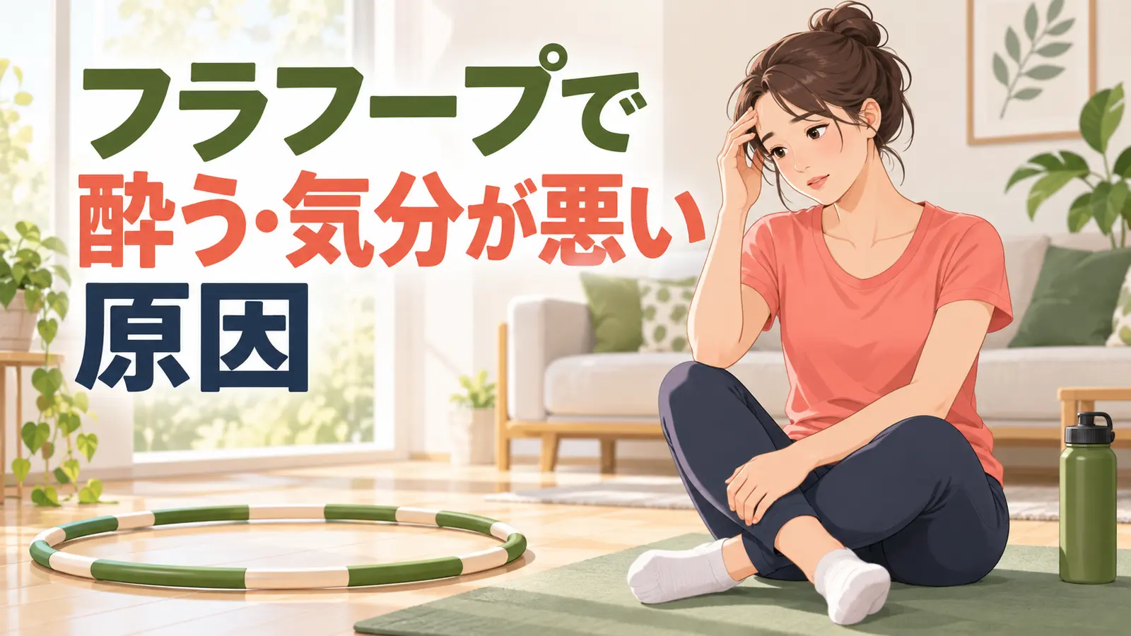 フラフープで酔う・気分が悪い原因