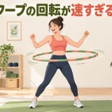 フラフープの回転が速すぎる原因