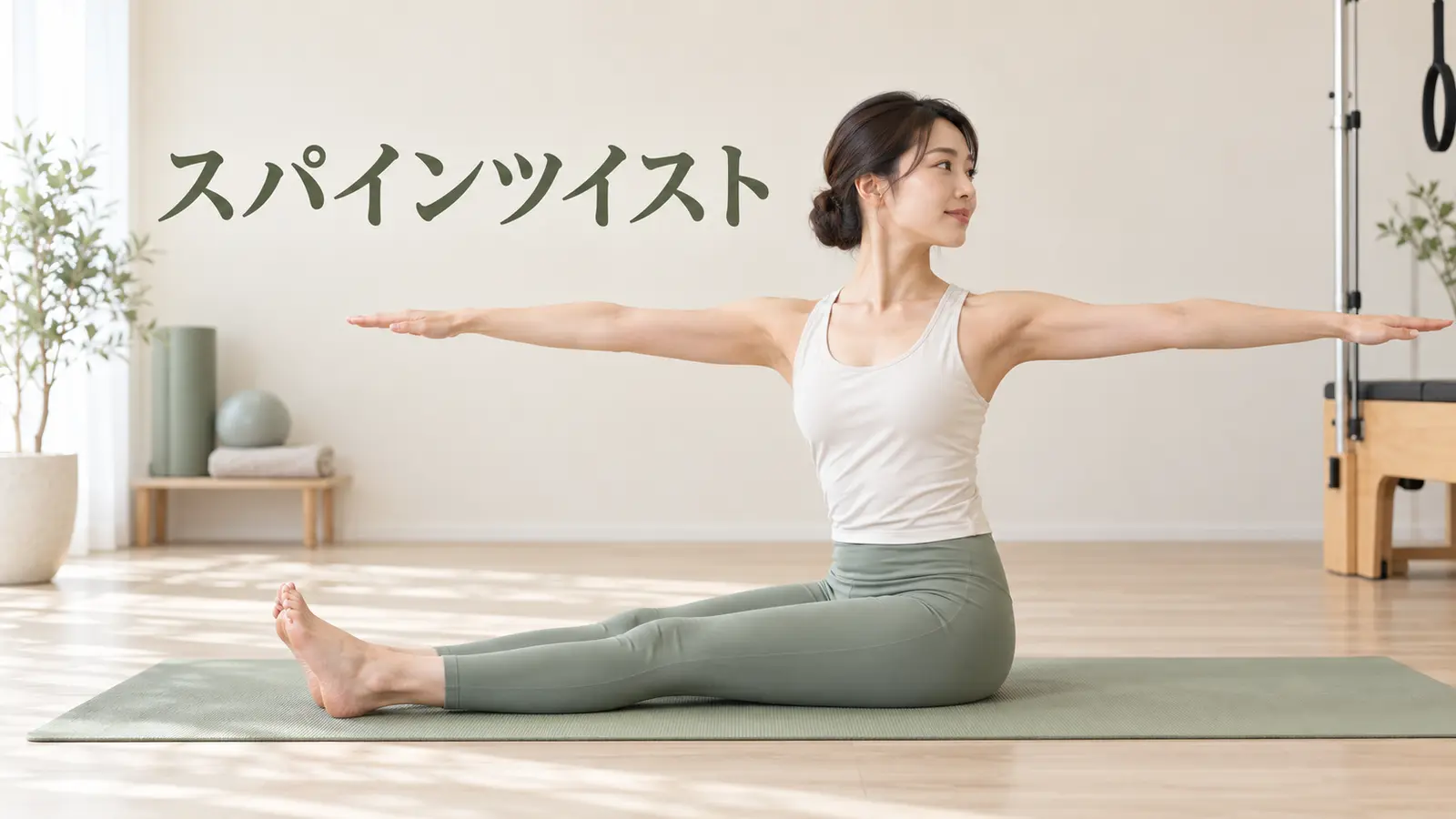 スパインツイストの正しいフォーム
