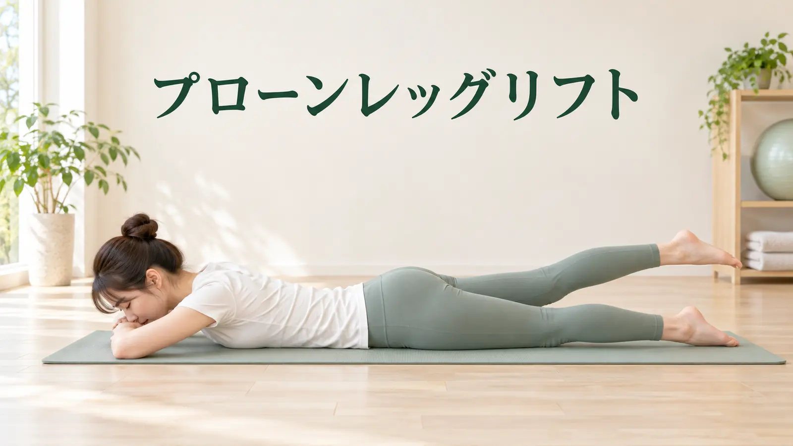 プローンレッグリフト