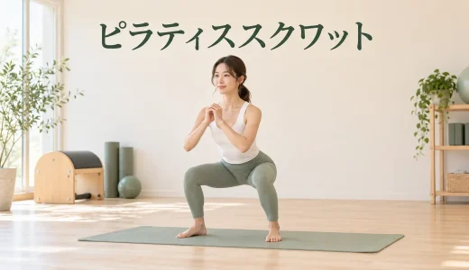 ピラティススクワットのやり方｜膝と腰を守る立ち方・しゃがみ方