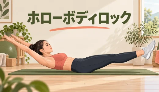ホローボディロックのやり方｜腰を浮かせず小さく揺れるコツ