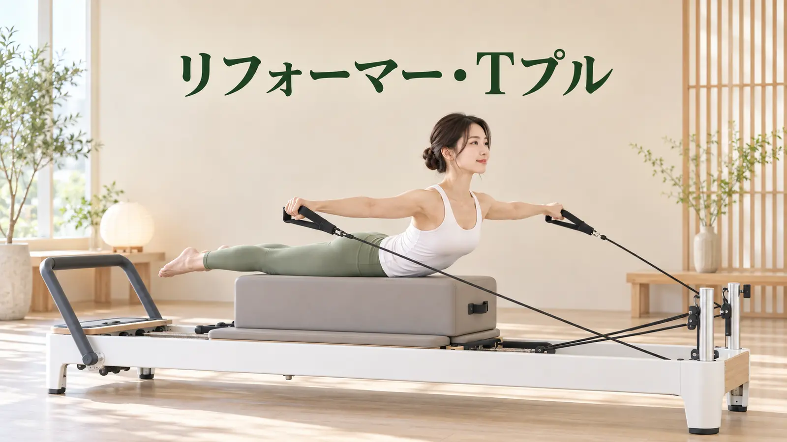 リフォーマー・Tプルの完成姿勢
