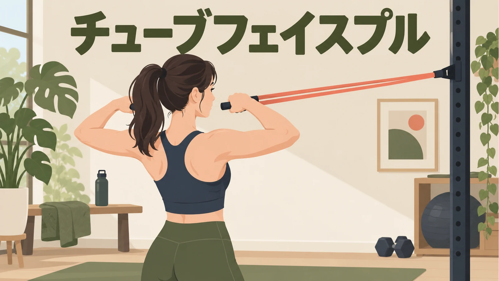 チューブフェイスプルのやり方を示すアイキャッチ