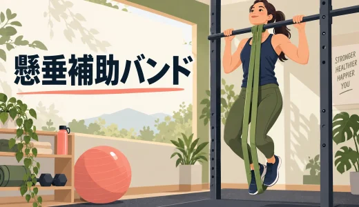 懸垂補助バンドの使い方｜強度の選び方と安全な外し方