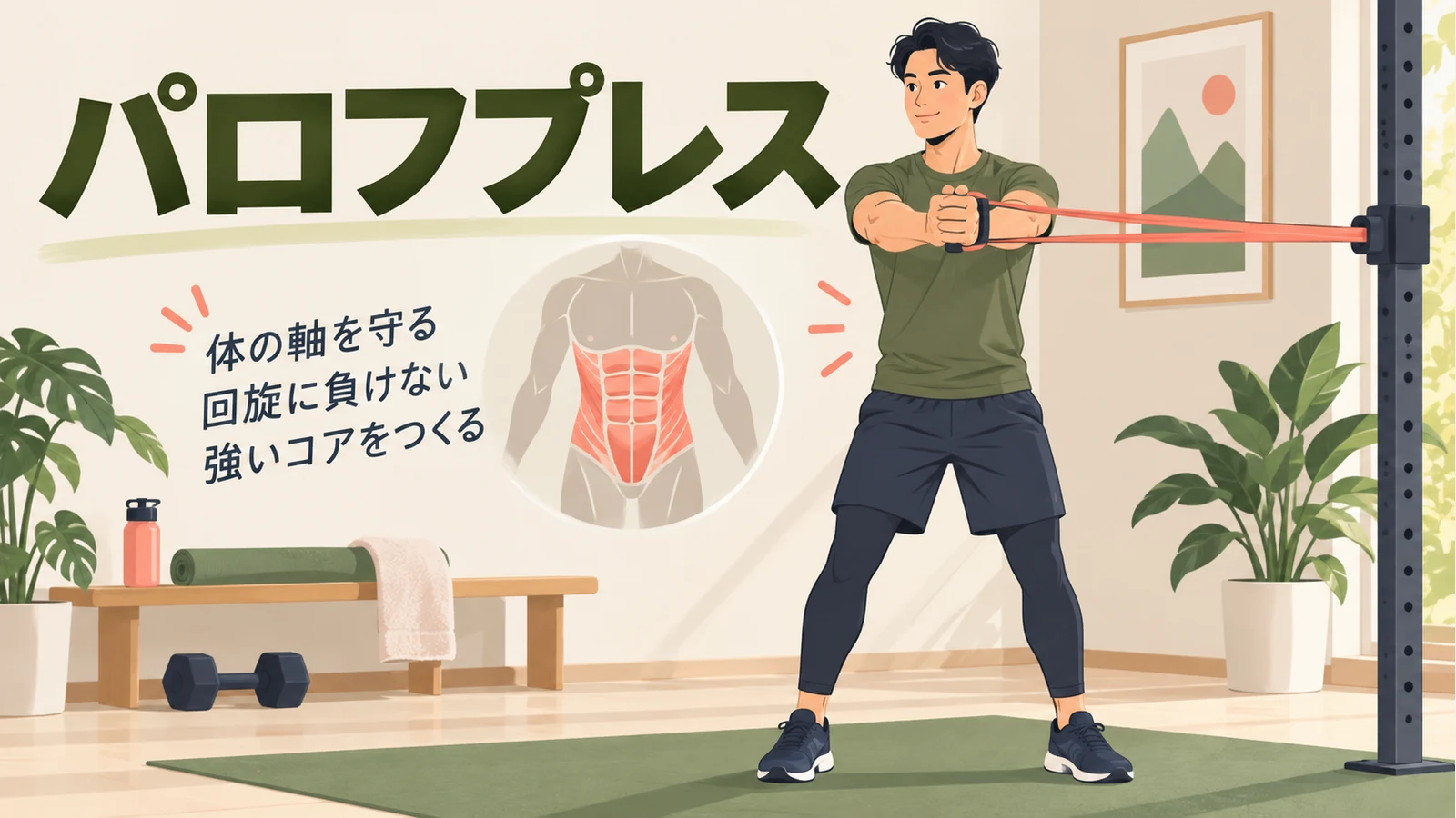 パロフプレスのやり方を示すアイキャッチ
