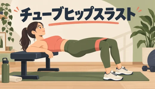 チューブヒップスラストのやり方｜バンドの付け方と負荷調整