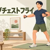チューブチェストフライのやり方｜胸に効かせる固定位置と軌道