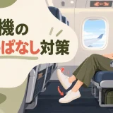 飛行機で座りっぱなしを防ぐ運動｜機内でできる脚・腰対策