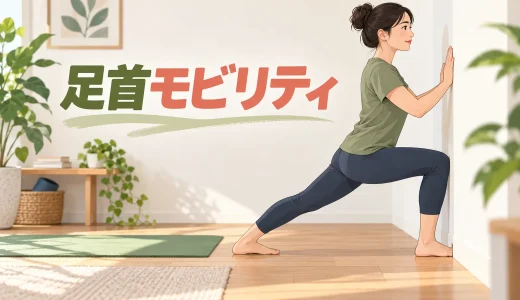 足首モビリティのやり方｜硬さを確認するセルフチェックと改善エクササイズ