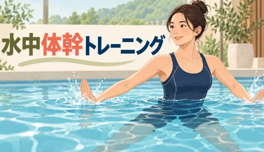 水中体幹トレーニング｜初心者向け5種目と姿勢の保ち方