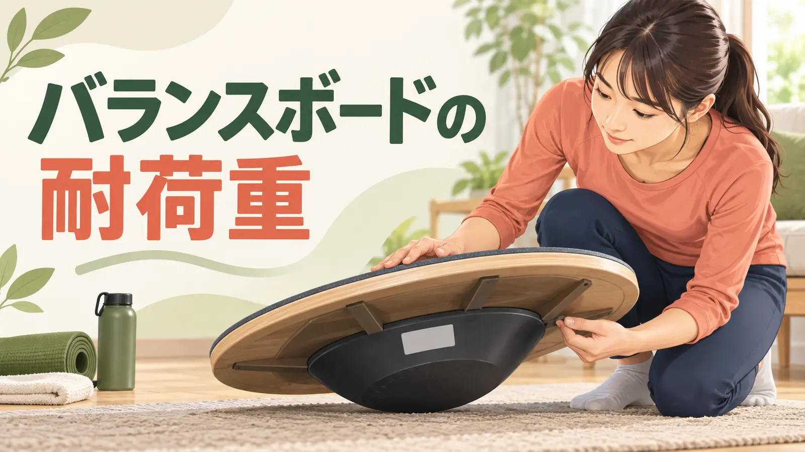 バランスボードの耐荷重のアイキャッチ