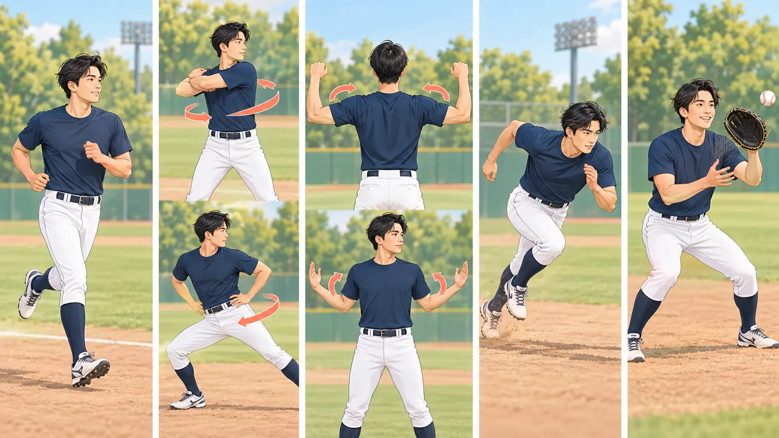野球の具体的な準備手順