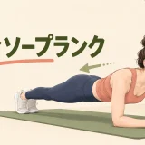 ボディソープランクの正しいフォーム