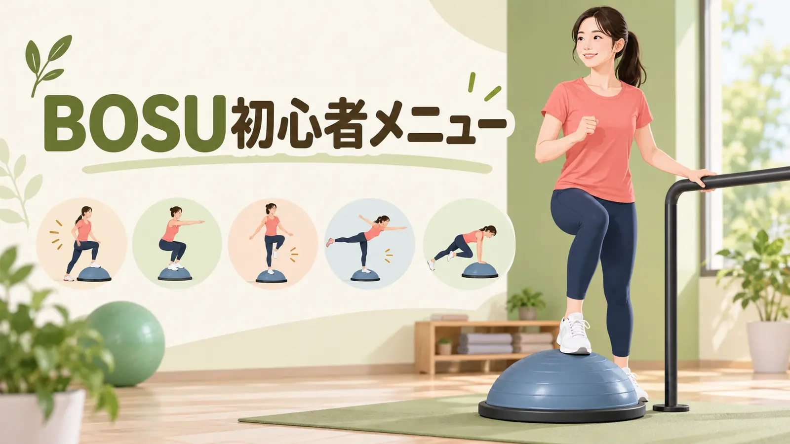 BOSU初心者メニューのアイキャッチ