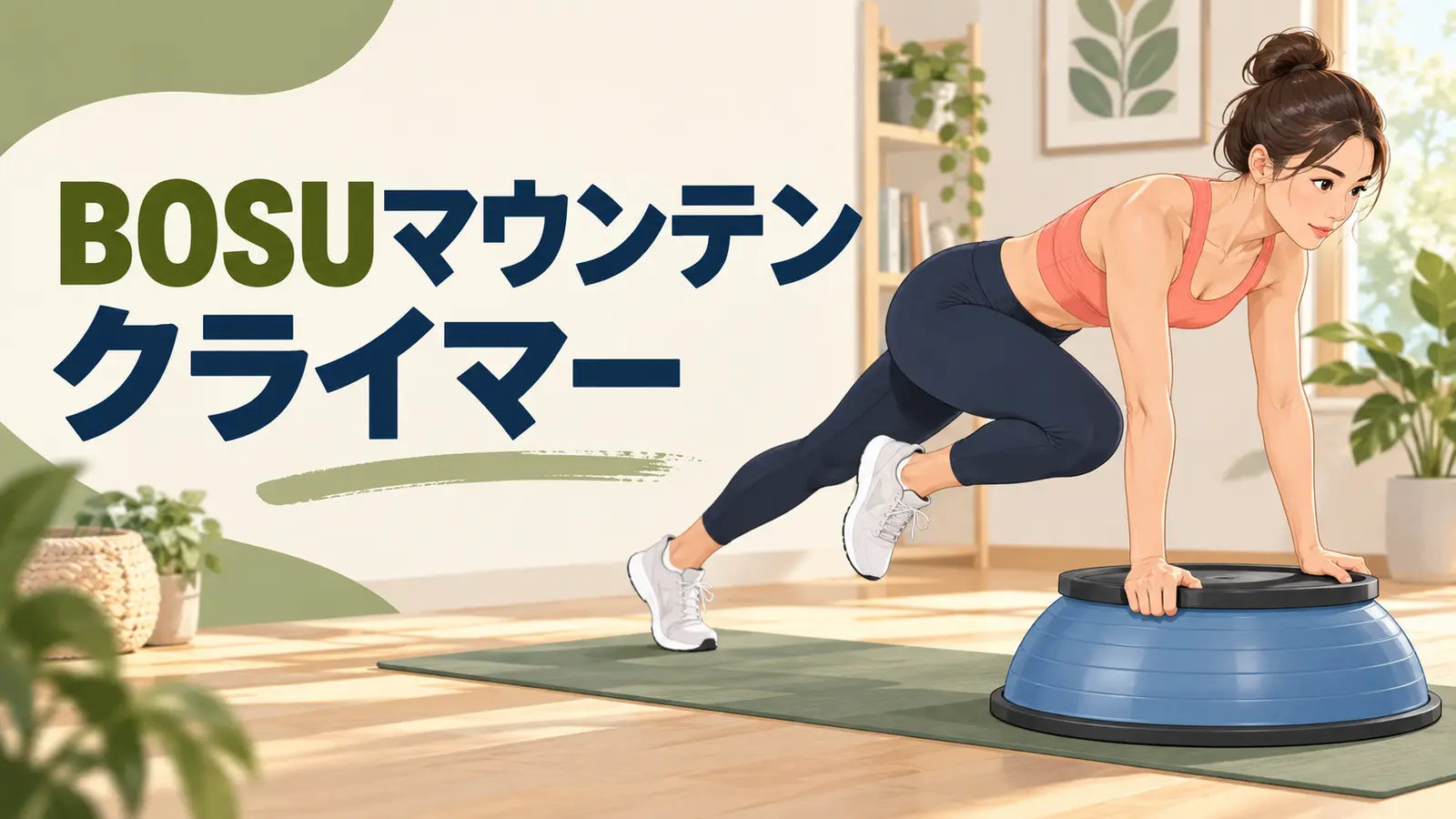 BOSUマウンテンクライマーのアイキャッチ