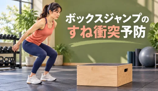ボックスジャンプですねをぶつける原因｜失敗を防ぐ高さと練習方法