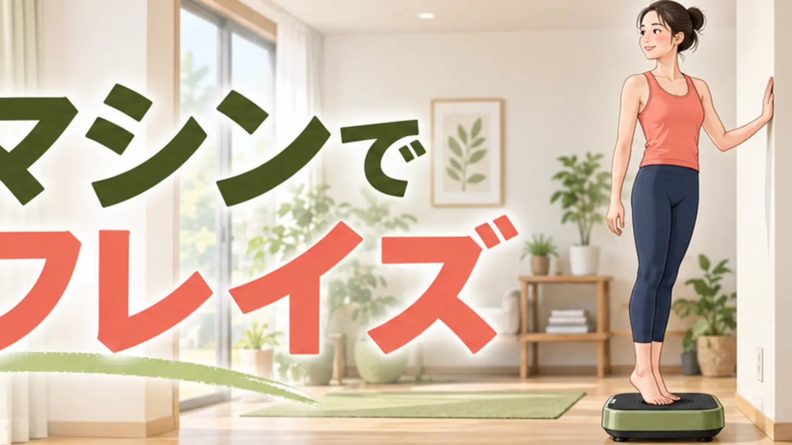 振動マシンでカーフレイズする方法|ふくらはぎの基本フォーム