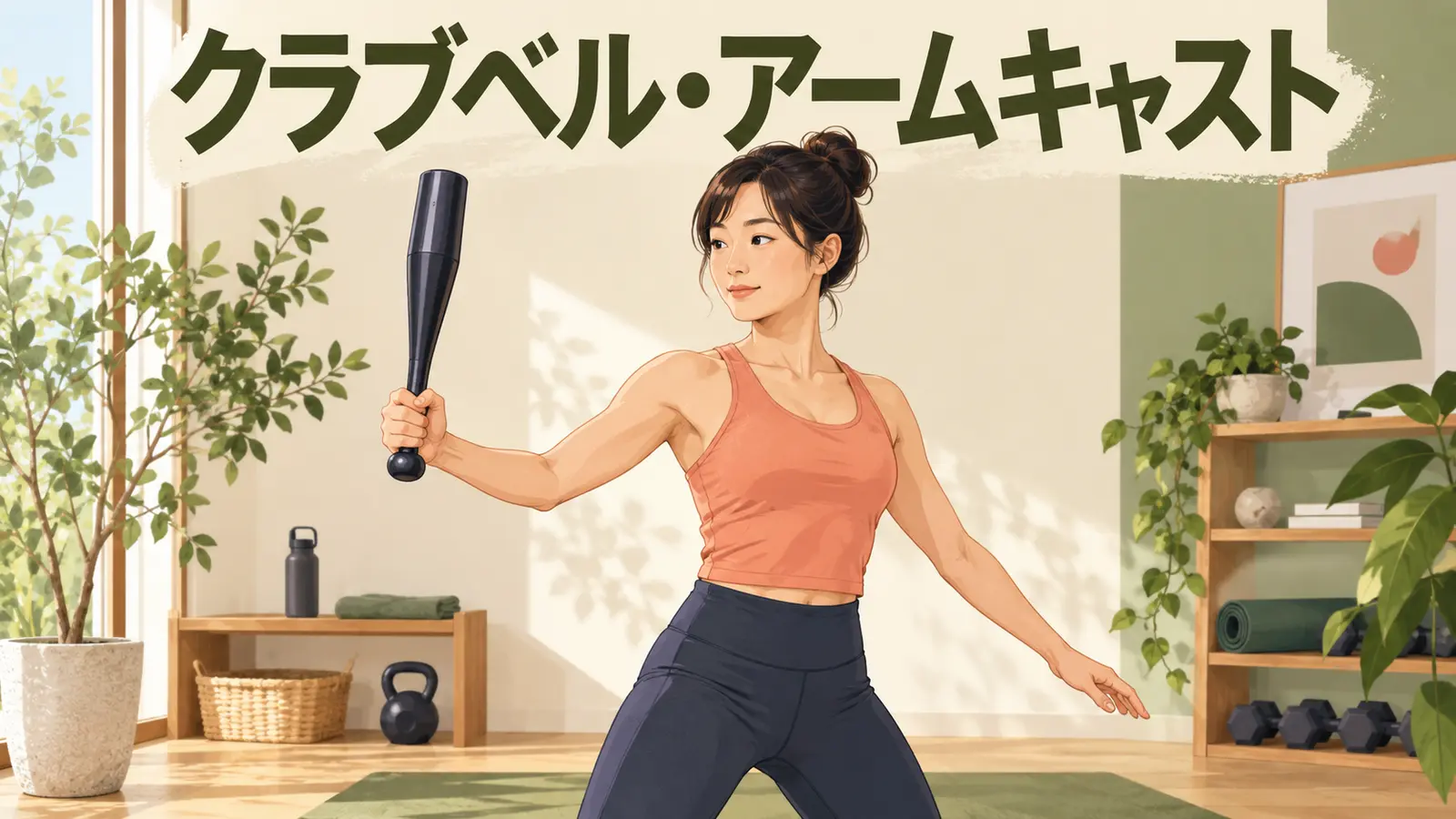 クラブベル・アームキャストのやり方