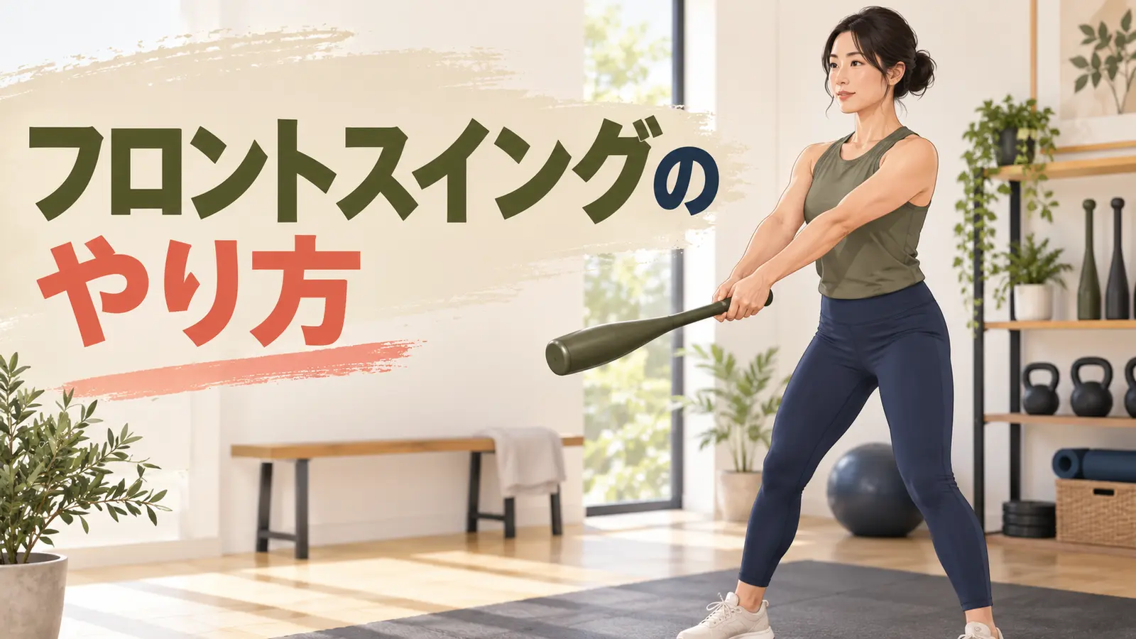 クラブベル・フロントスイング