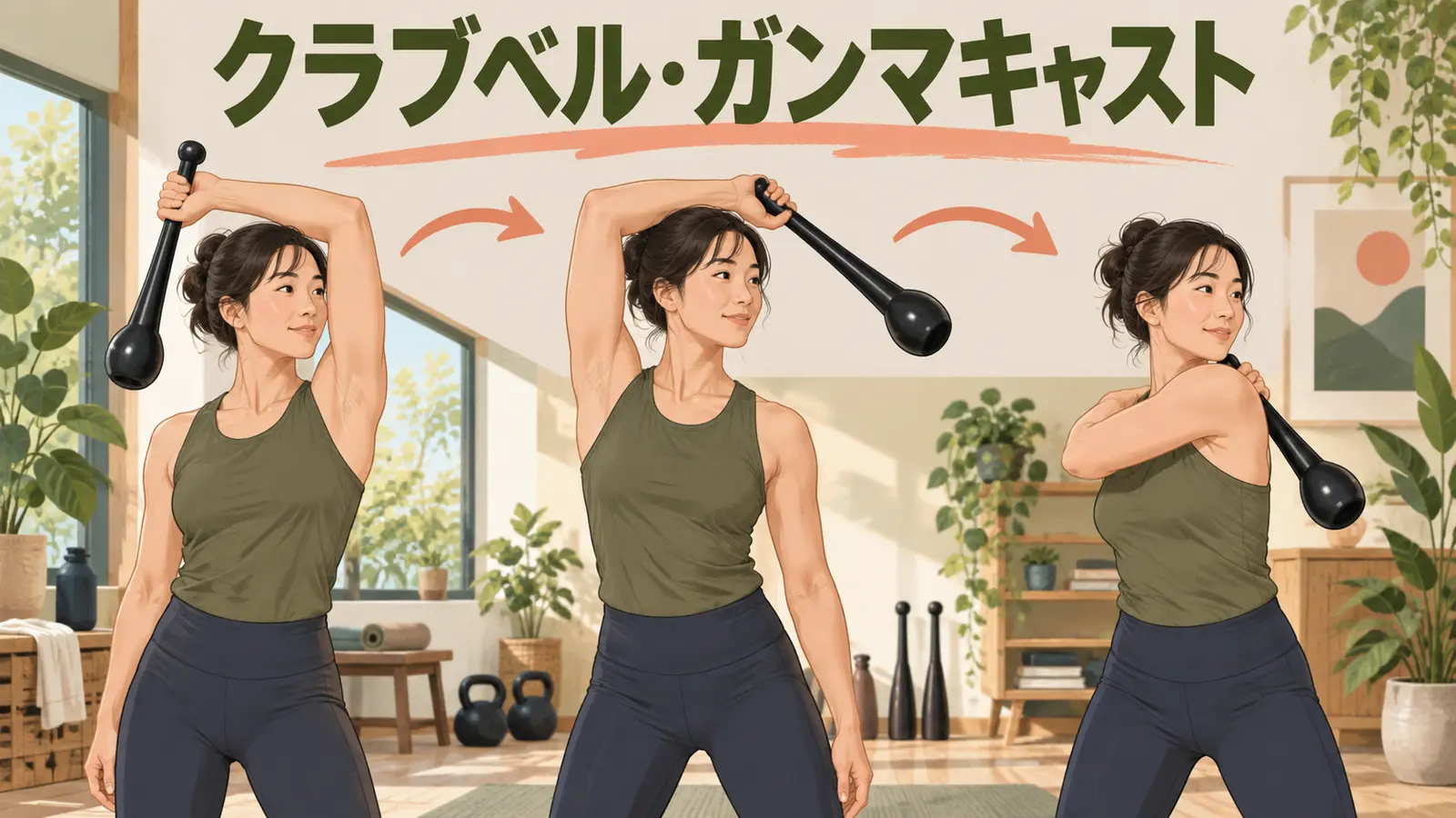 クラブベル・ガンマキャストのやり方