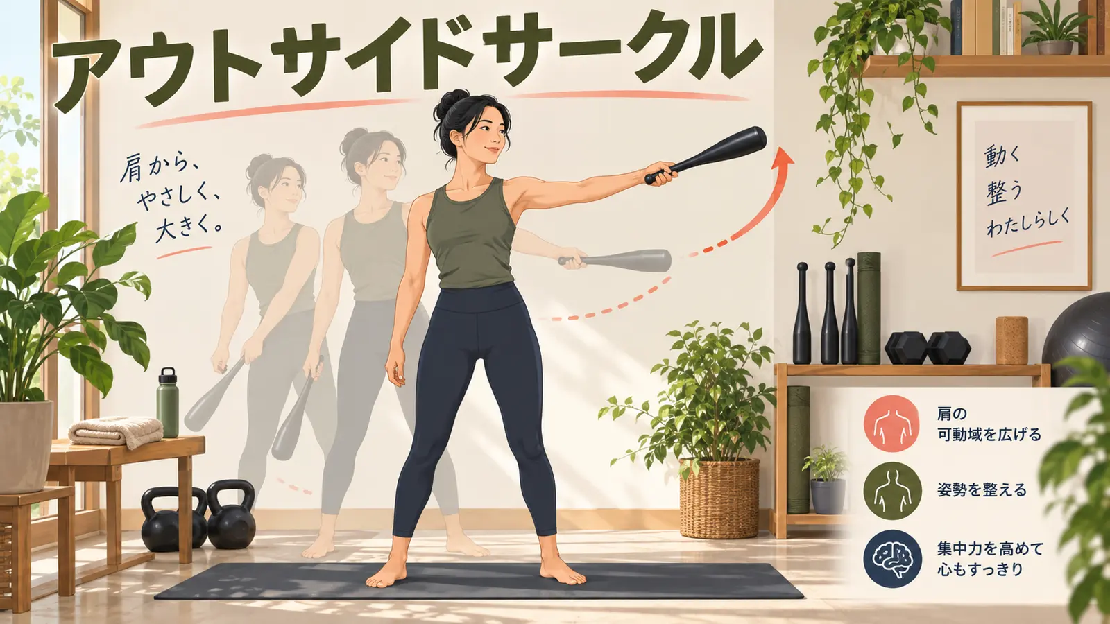 クラブベル・アウトサイドサークルのやり方