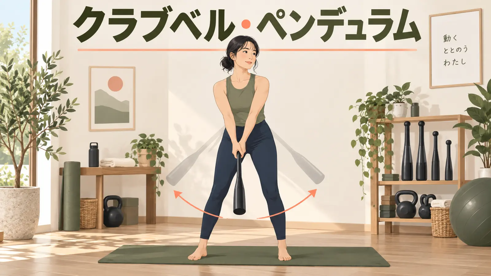 クラブベル・ペンデュラムのやり方