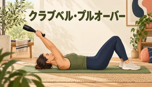 クラブベル・プルオーバーのやり方｜頭上軌道と肩の安全確認