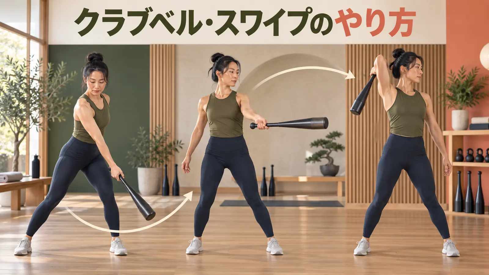 クラブベル・スワイプのやり方