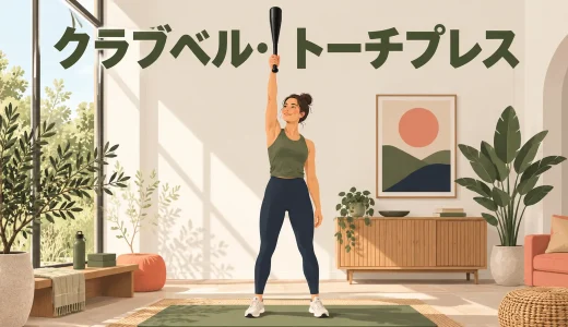 クラブベル・トーチプレスのやり方｜縦持ちで安全に押す手順