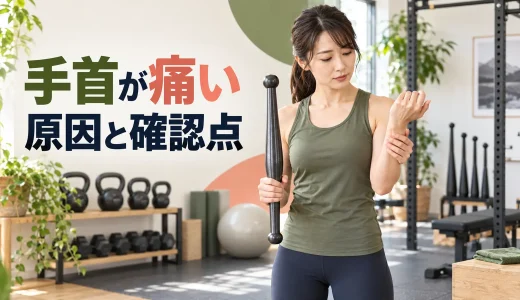 クラブベルで手首が痛い原因｜握り・重量・軌道の確認点