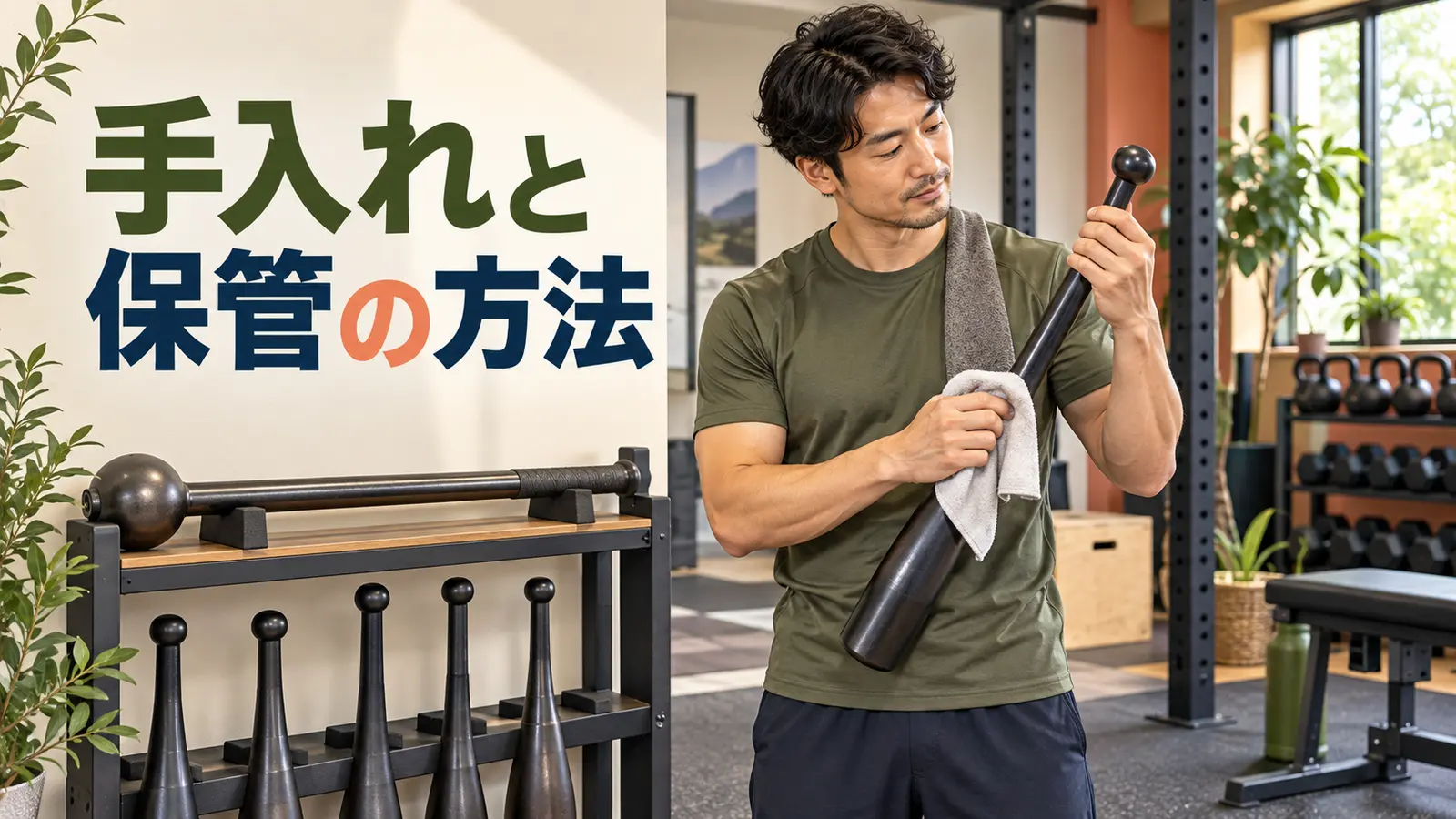 クラブベル・メイスベルの手入れと保管