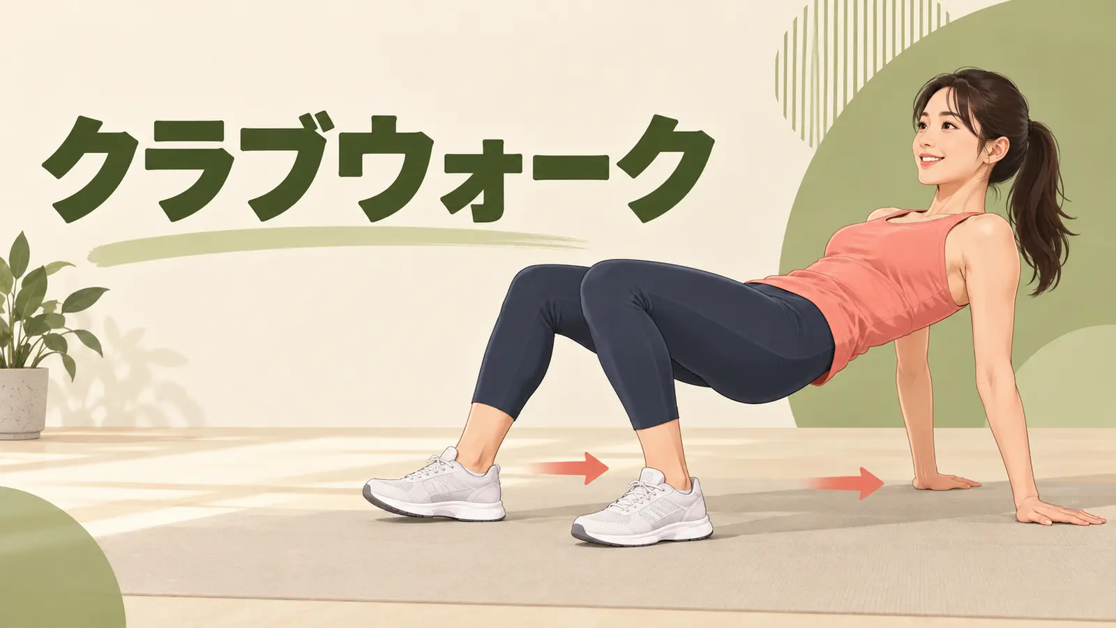 クラブウォークの正しいフォーム