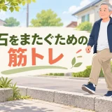 縁石をまたぐための筋トレ｜つまずきを防ぐ脚上げ・片脚バランス練習