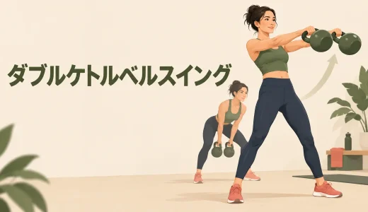 ダブルケトルベルスイングのやり方｜2個を安全に振る足幅とフォーム