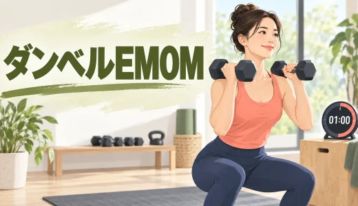 ダンベルEMOMとは？1分ごとの回数・重量とメニュー例