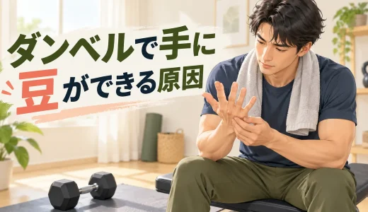 ダンベルで手に豆ができる原因｜皮膚を守る握り方とケア