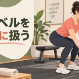 ダンベルを安全に持ち上げるアイキャッチ