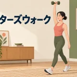 ダンベルウェイターズウォーク