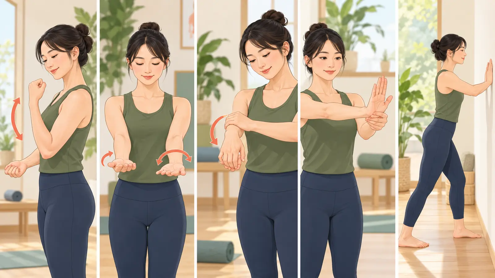 肘周りのモビリティ5種目