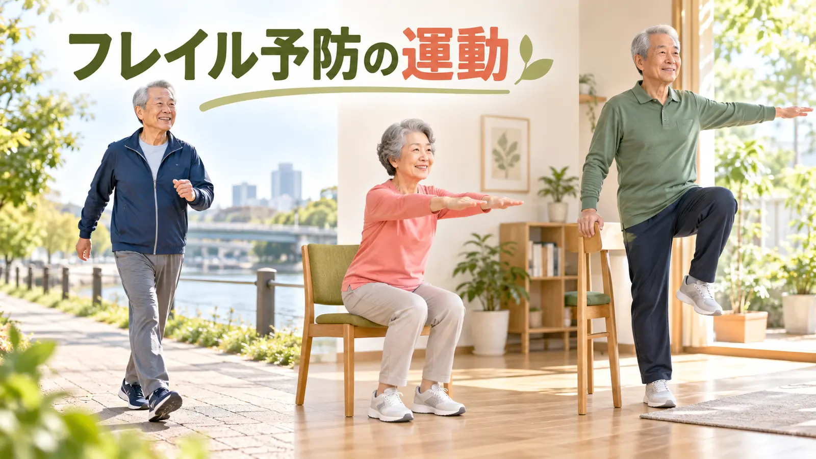 フレイル予防の運動のアイキャッチ