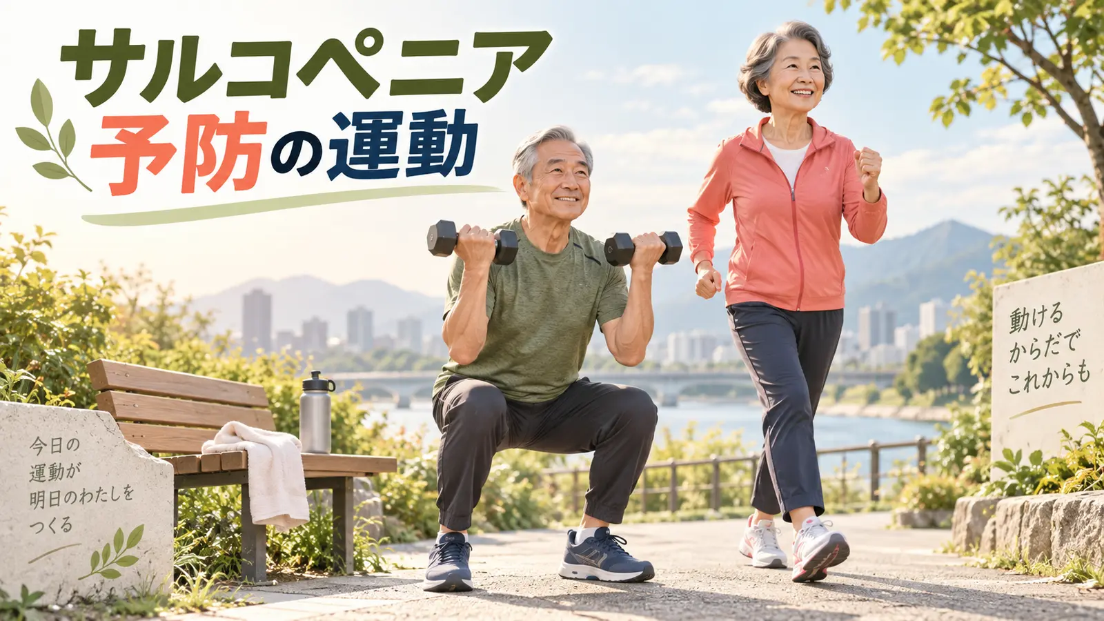 サルコペニア予防の運動のアイキャッチ