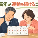 中高年の運動習慣を解説するアイキャッチ画像