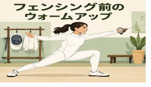 フェンシング前のウォームアップ｜足首・股関節・肩・手首を整える10分メニュー