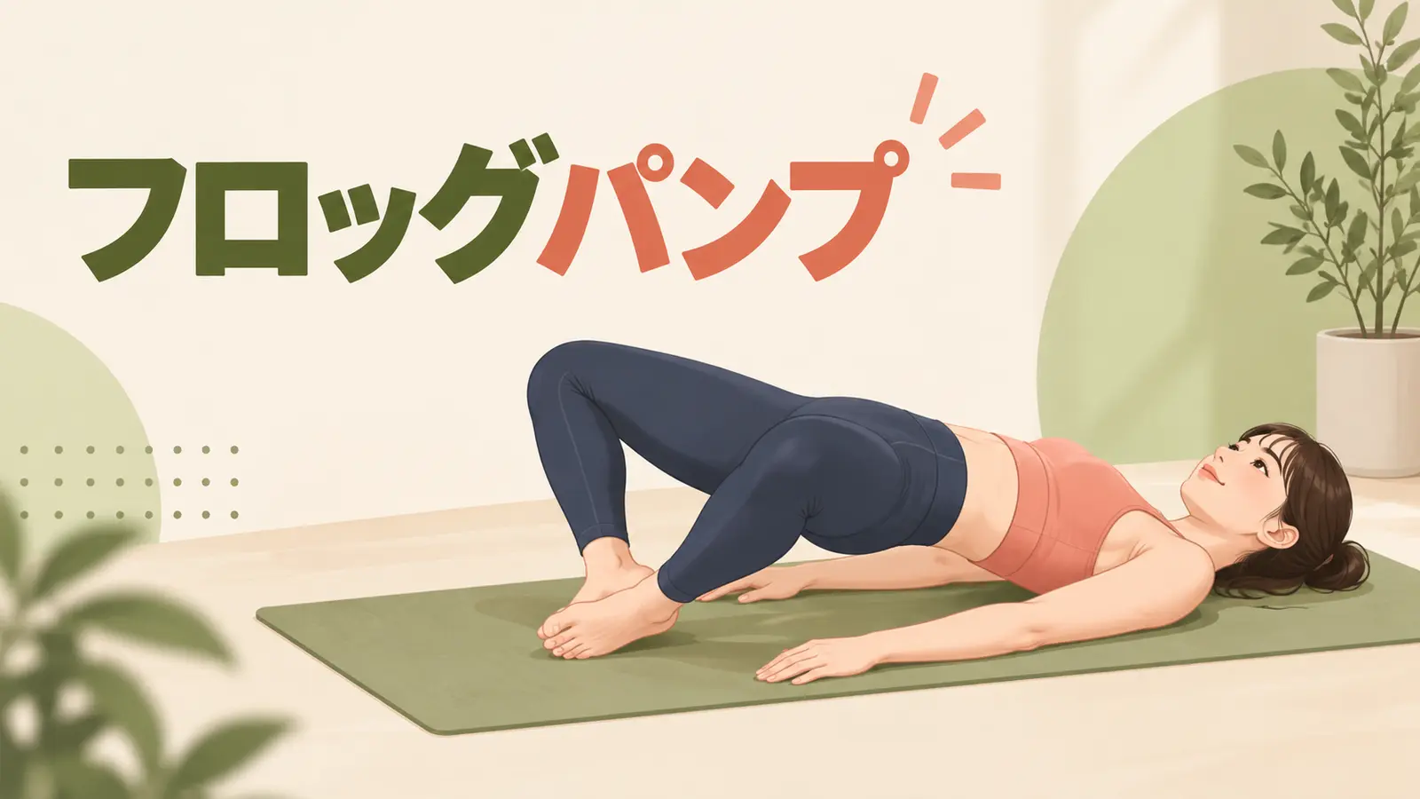 フロッグパンプの正しいフォーム