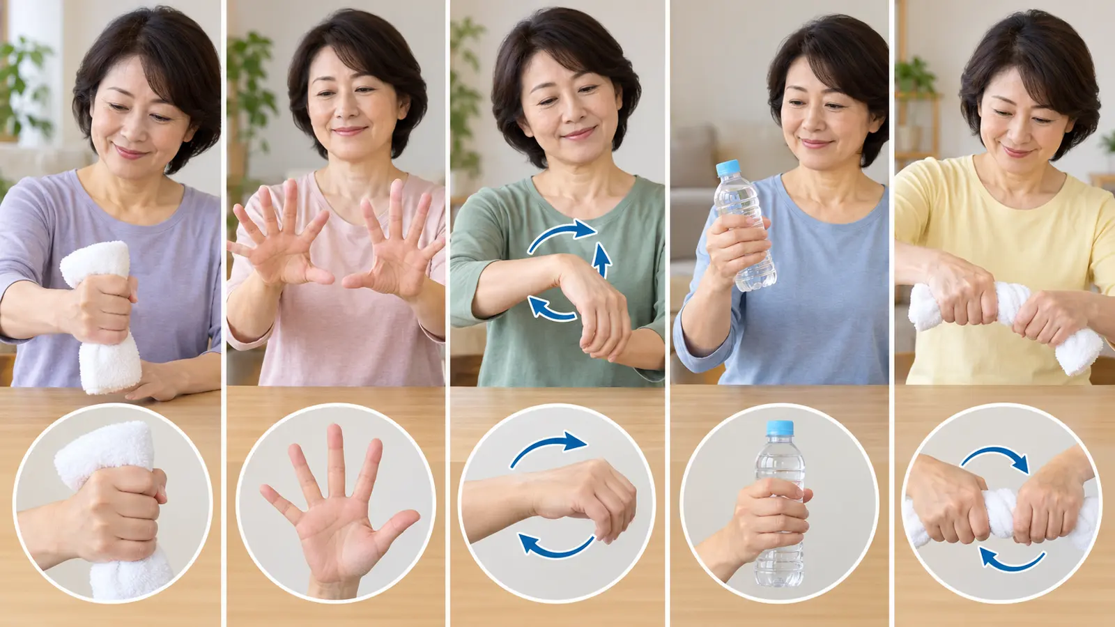 瓶のふたを開けるための筋トレの具体的な練習手順