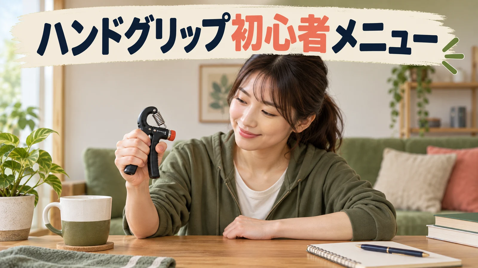 ハンドグリップ初心者メニューのイメージ