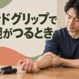 ハンドグリップで前腕がつるとき｜中止と負荷の見直し