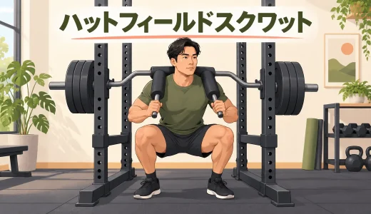 ハットフィールドスクワットのやり方｜手の位置・重量と安全なフォーム